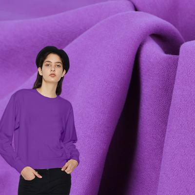 China French terry fleece polyester textile material new design sustainable clothing hoodie fabric cotton for sale