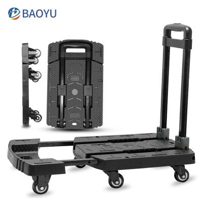 China Folding 220 Kg Small 200kg Max Loading Trolley OEM Chassis Non-Slip Foldable Extended Non-Skid Plus ODM For Home for sale