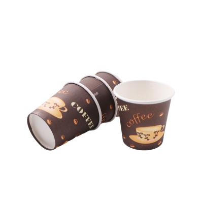 China 2.5oz Biodegradable Beverage Use Custom Printing 100% Compostable Regular Single Wall For Taste for sale