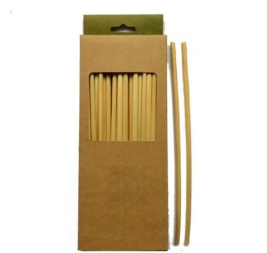 China Coastal Eco Friendly Bar Restaurant Supplies Natural Biodegradable Disposable Craft Stocked Wheat Straw For Beverage for sale