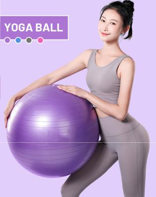 China Durable Size Customization Swiss PVC Gym Exercise Yoga Balls 45cm55cm65cm75cm85cm95cm Yoga Ball For Gym Yoga for sale