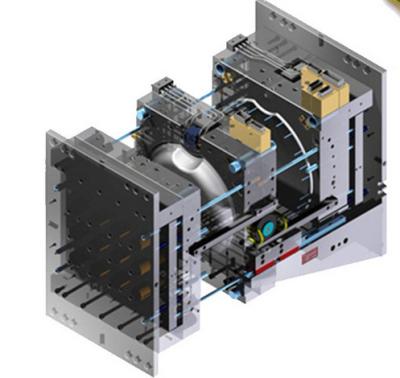 China ABS Multiholtehulpmiddel, PMMA-de Componenten van de Injectievorm 250000 Schoten Te koop