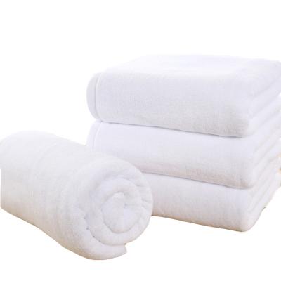 China Hotel Sustainable Towels White 100% Cotton 100% Cotton Bath Customize Luxury Room and Spa Bath Towel Sets for sale