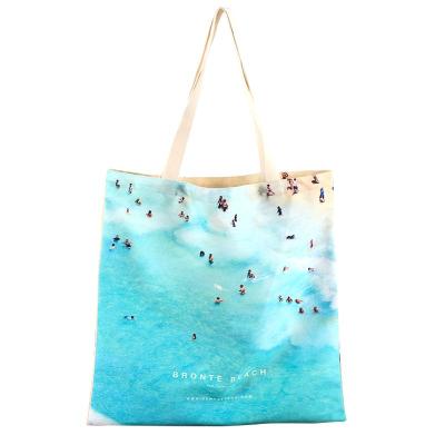 China Traditional Wholesale Custom Printed Logo Cheap Reusable Canvas Tote Bag for sale