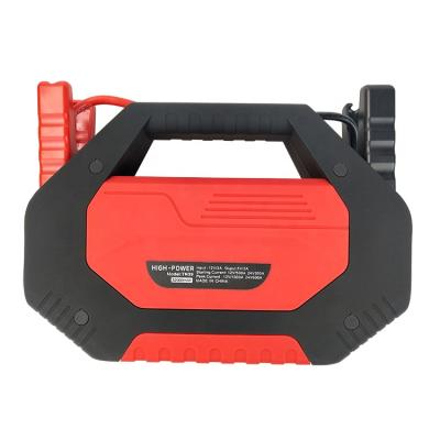 China Portable Professional Jump Starter Vehicles POURIO TM39 Lithium Battery 12V/24V Cable 12v Car Jump Starter with USB Output for sale