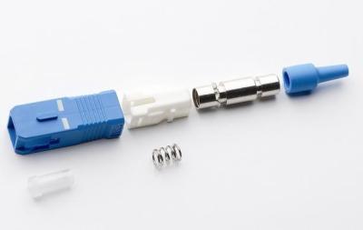 China 0.9mm Fiber Optic Connectors SC/PC Single Mode For Telecommunication Networks for sale