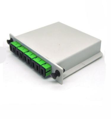 China 1*8 Low PDL PLC Fiber Splitter , Fiber Optic Cable Splitter Cassette Type for sale