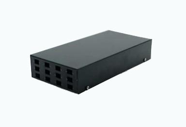 China Wall-mounted 12 ports mental optical fiber terminal box for telecommunication for sale