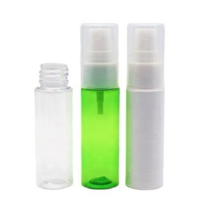 China Non Refillable PET Alcohol Empt Atomizer Travel Size Fine Mist Water Spray Pump Bottle for sale