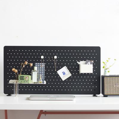 China Multi Functional Metal Pegboard Contemporary Desk Organizer Desk Organizer Desk Set for sale