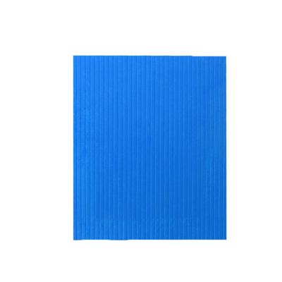 China Factory High Density Chinese Blue Quick Rebound Foam Sponge Dish Sponge Rubber Slice Foam Rubber Cutting Sponge Die Cut for sale