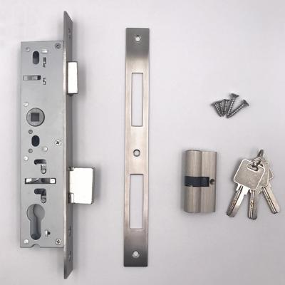 China High Quality Lock Body Tongue Linkage Precision Casting Door Hardware Square Door Lock For Apartment Building for sale