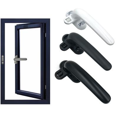 China Modern Aluminum Aluminum Window Handle Push Door Pull Window Handle Curtain Door Handle for sale