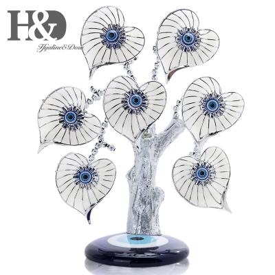 China Europe H&D Evil Eye Blue Tree Feng Shui Showpiece for Protection, Good Luck and Prosperity for sale