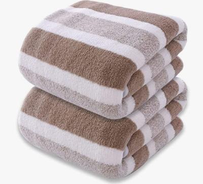 China 2 Sustainable PK Microfiber Bath Towels, Lightweight, Absorbent and Quick Drying Towel for Travel, Vacation, Fitness for sale