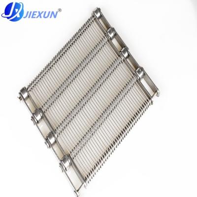 China Food Grade 304 Stainless Steel Heat Resistant Conveyor Belt for sale