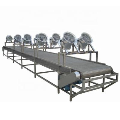 China Heat Resistant Wire Mesh Belt Conveyor with Ventilation System for sale