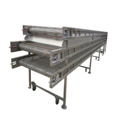 China Heat Resistant Wire Mesh Belt Conveyor with Ventilation System for sale