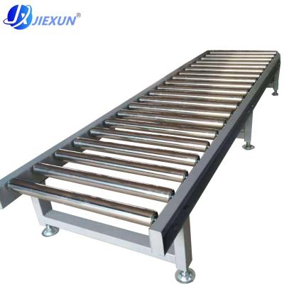 China Lateral Stability Roller Conveyor For Logistics Parallel Conveyor Fruit Conveyor Belt for sale