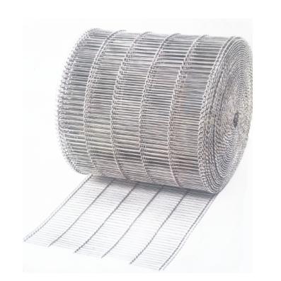 China Shan Dong JieXun Food Grade 304 Stainless Steel Cable Wire Mesh Heat Resistant Flat Conveyor Belt for sale