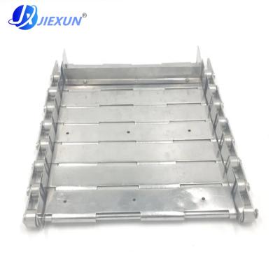 China Shandong Jiexun factory supply chain heat resistant plate belt for drying washing, hot treatment tunnel oven for sale