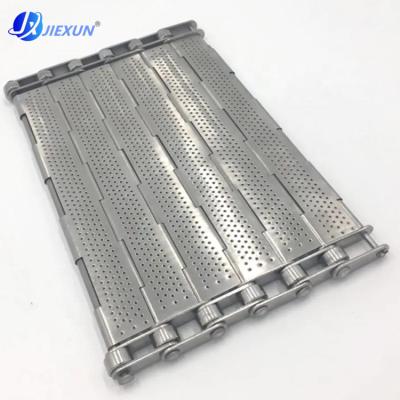 China JIEXUN 304 Stainless Steel Heat Resistant Carbon Steel Flex Conveyor Wire Mesh Belts For Freezer Products for sale