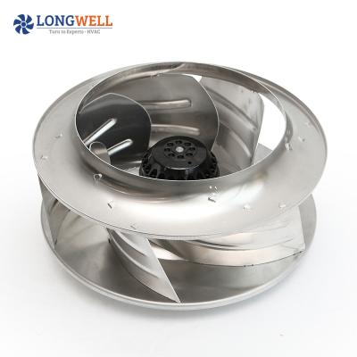 China Hotels 400 mm AC 230V 115V 380V Rear Centrifugal Fan Duct Industrial Centrifugal Fan for sale