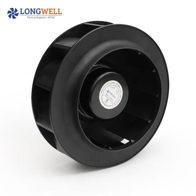 China Tech set DC 24V 48V BLDC 0~10V PWM Backward Centrifugal Air Purifier Fan /Over Voltage Protection /Over Protection 220mm DC Ventilation Centrifugal Fan for sale