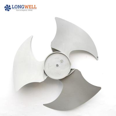 China LW 400*115/415*125/420*149/493*143 HVAC CW HVAC Outer HUB Diameter Plastic Fan Impeller Plastic Fan Blades For Axial Fan for sale