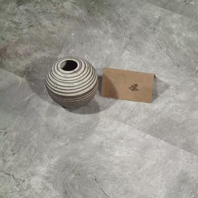 China High Cost Performance China Supplier Instock Waterproof Gray Marble Vinyl SPC Flooring Tiles for sale