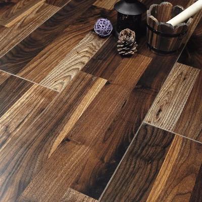 China Water Resistant 199mm Wood Laminate Flooring OEM 3 Strip PVC Vinyl Best Price Parquet for sale