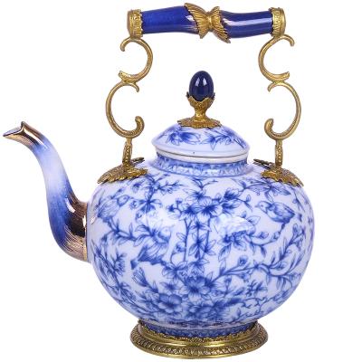 China Chinese Style Teapot Display Teapot Craft Art Decor Sell Well New Ceramic Type for sale