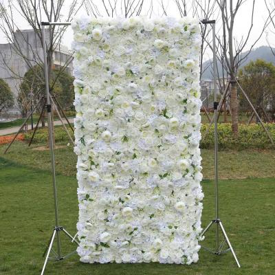 China wholesale new arrival decorative pure white artificial flower flower eternal wall wall decoration qq51 to wedding home decor for sale