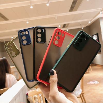 China Anti-Knock Protection For HUAWEI MATE40/30/P40/P50PRO Frosted Matte Mobile Phone Case Ultra Thin Hard PC TPU Back Case Soft Bumper Cover for sale