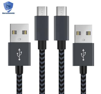 China Wholesale Micro USB Cable Micro USB Cables 2-Pack 1M/3.3ft Braided USB Cables For Samsung/Android, Micro USB Charging Cables For Galaxy S7/S6/Sony/Motorola for sale