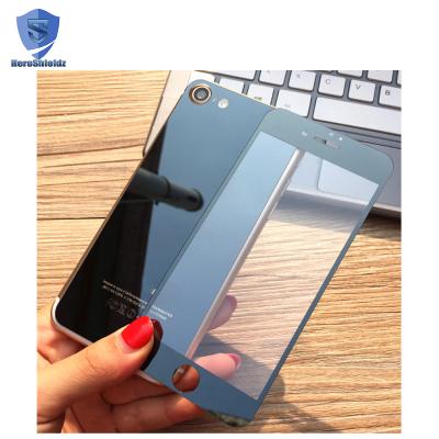 China Hot Selling Anti-fingerprint Color Electroplate Front Back Full Cover Film For iPhone 7 Plus, Touch Phone Screen Glass Protector for sale