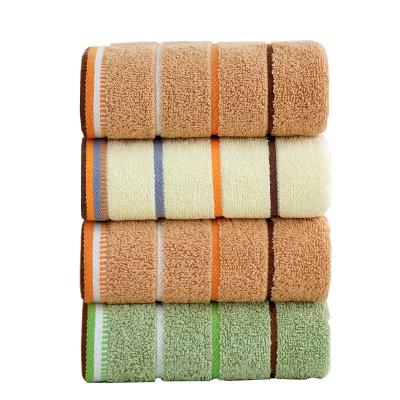 China OEM Sustainable Cotton Towel Soft Absorbent And Quick Dry Towel Set Customizable Logo Travel Towel for sale