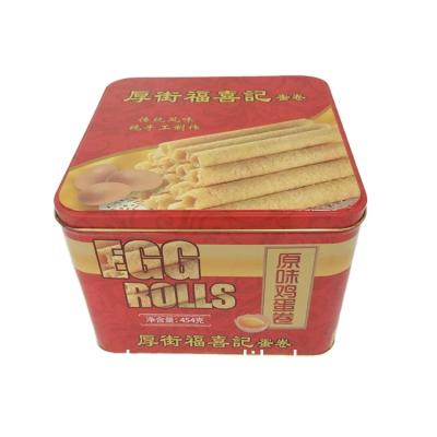 China At Home and Abroad Sold Hot Selling Lower Price Professional Cookie Tin Box For Gift Packing for sale