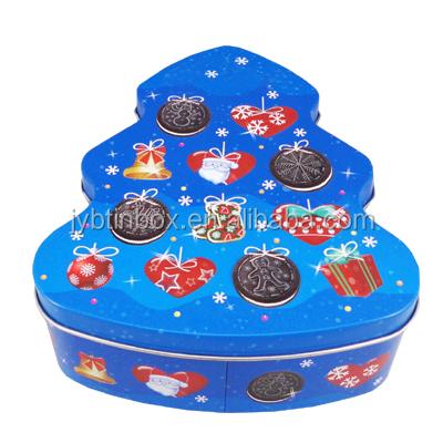 China Gift & Craft Christmas Tree Tin Box and Christmas Gift Tin Box for sale