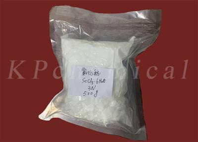 China Scandiumchlorverbindung Hydrat ScCl3 6H2O CAS 20662-14-0 für chemische Reagenzien zu verkaufen