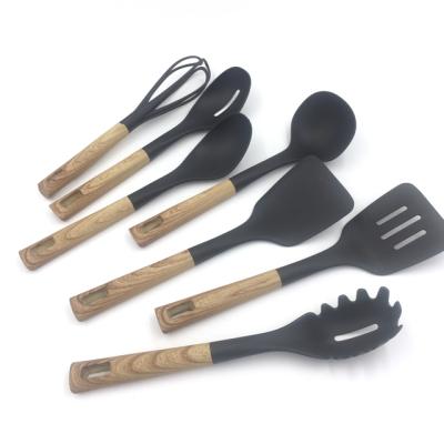 China Non viable stick cookware set nylon kitchenware set cook tool kitchen utensil for sale