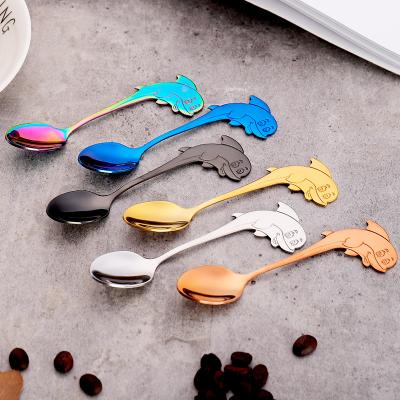 China Disposable Spoon Set Stainless Steel Cutlery Tea Spoon Stainless Steel Spoon for sale