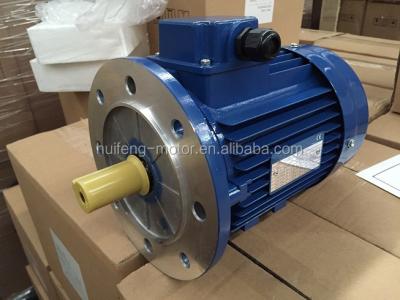 China RAL5010 MSL90L-4 Low Cost Design IEC B5 1.1kW Totally Enclosed Standard Electric Motor for sale