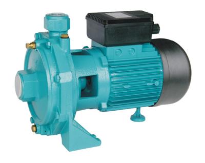 China SCM2-45 zweistufige Zentrifugale Wasserpumpe mit Eisenkostenpumpenkörper für Bewässerung unter Verwendung 1HP 0.75KW zu verkaufen