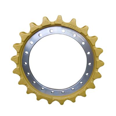 China Hot Sale Excavator Roller Chain Sprocket Conveyor Roller with Double Sprocket and Belt Conveyor Drive Roller Sprocket for sale