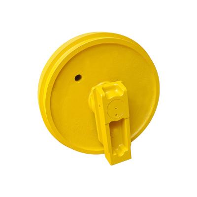 China Wholesale Professional Building Material Stores Production Bulldozer Undercarriage Parts Front Idler Wheel Assembly For Excavator Bulldozer Idler Sk 200 for sale