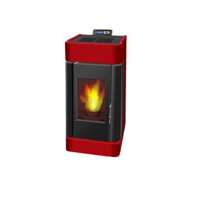 China Household Green Energy Auto-Feeding And Firing Wood Pellet Stove With WIFI Control for sale