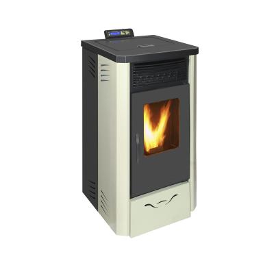 China Cast Iron Green Energy Wood Pellet Stove With Remote Control NB-P15 Wood for sale