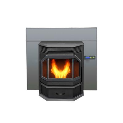 China Large Automatic Household Green Energy Insert Wood Pellet Stove for sale