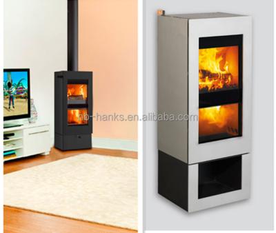 China High quality cold rolled steel wood stove for sale